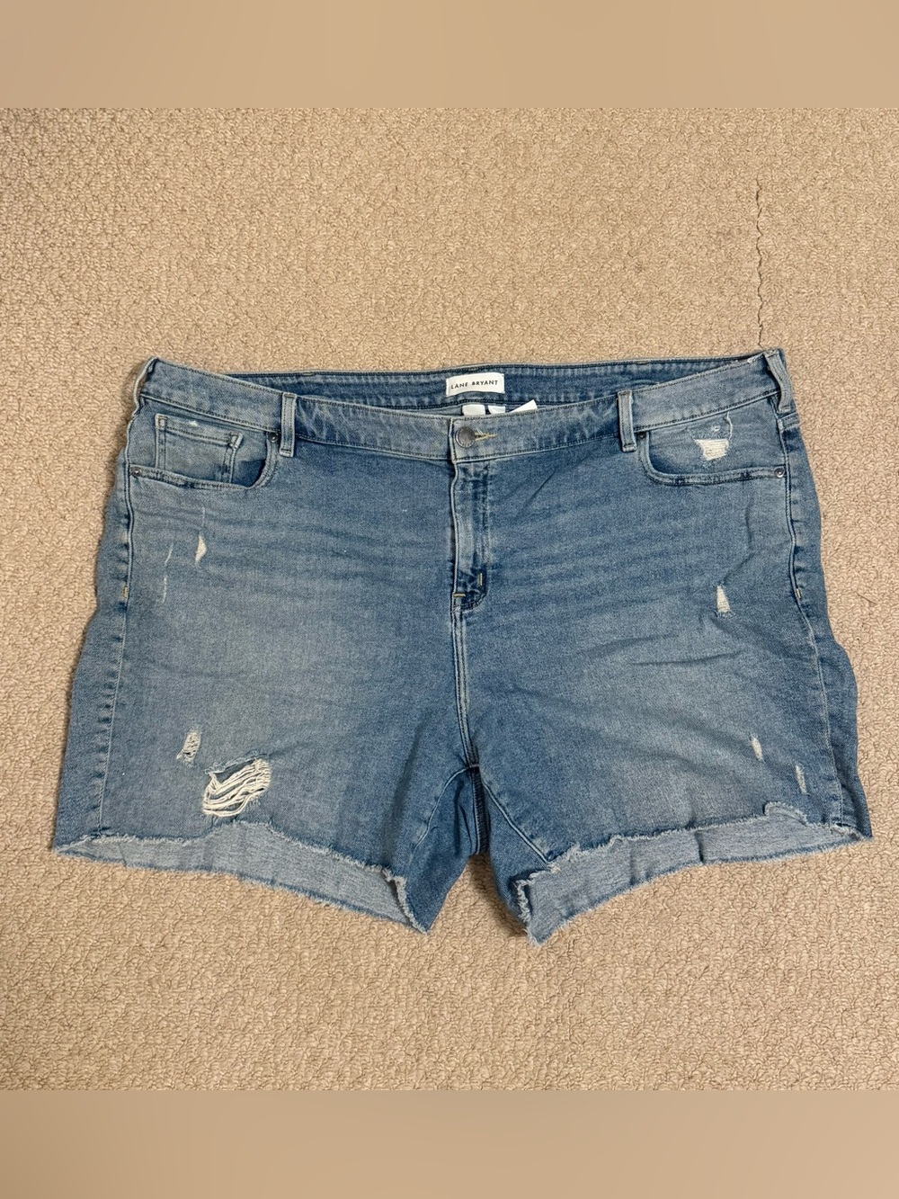 Lane Bryant Mid-Rise Girlfriend Short